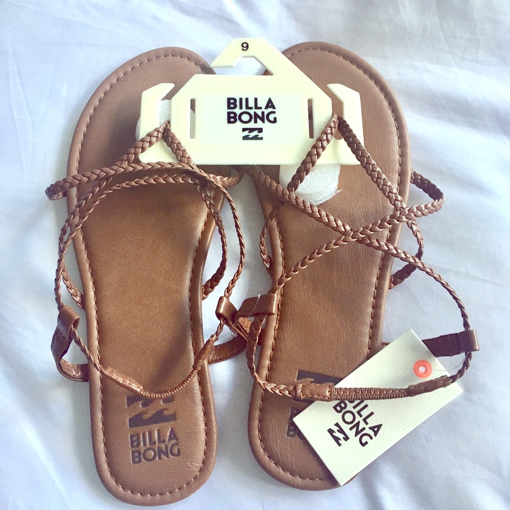 Brand new Billabong sandals - wrong size